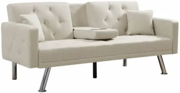 Multi-Functional Linen Sofa Bed – Stylish and Space-Saving Convertible Sleeper