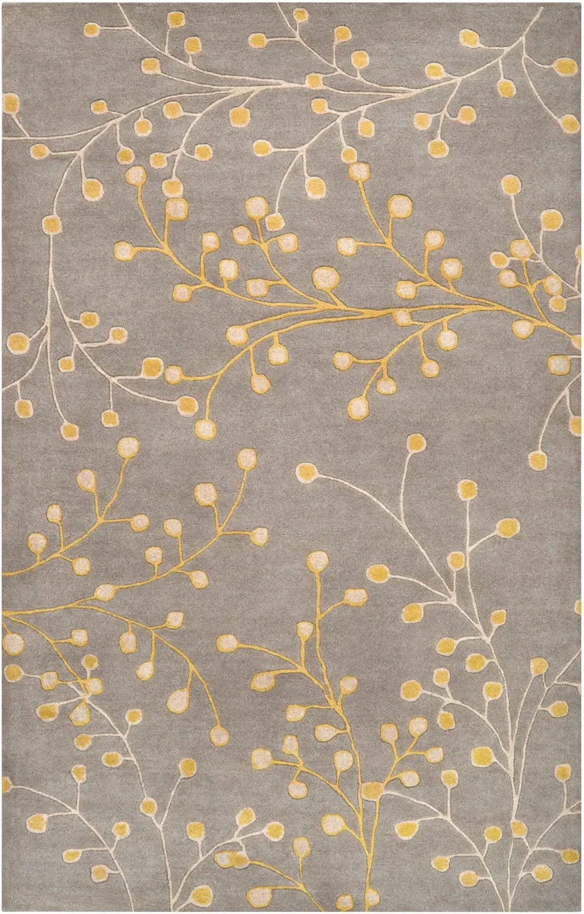 Athena ATH-5053 9'9' Round Gold Rug