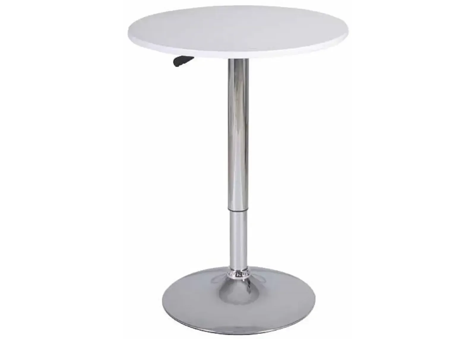 WHITE WOOD BAR TABLE