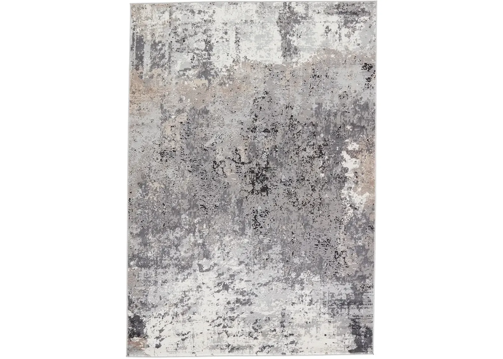 Grotto Perrin Gray 3' x 12' Runner Rug