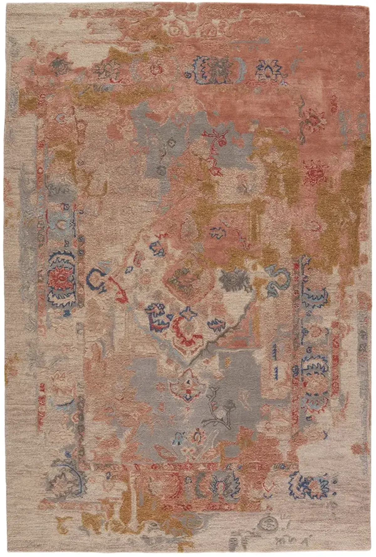 Citrine Sandia Pink 6' x 9' Rug