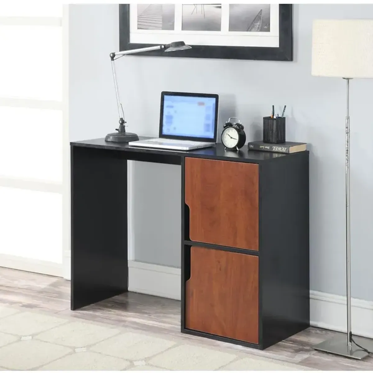 Convience Concept, Inc. Designs2Go Student Desk with Storage Cabinets