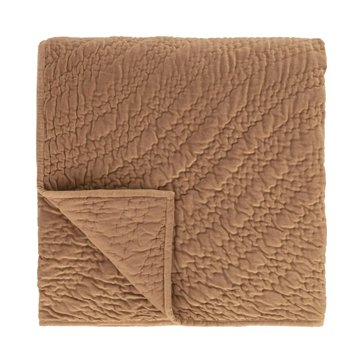 Elms Hazel 3-Piece Queen Velvet Quilt Set