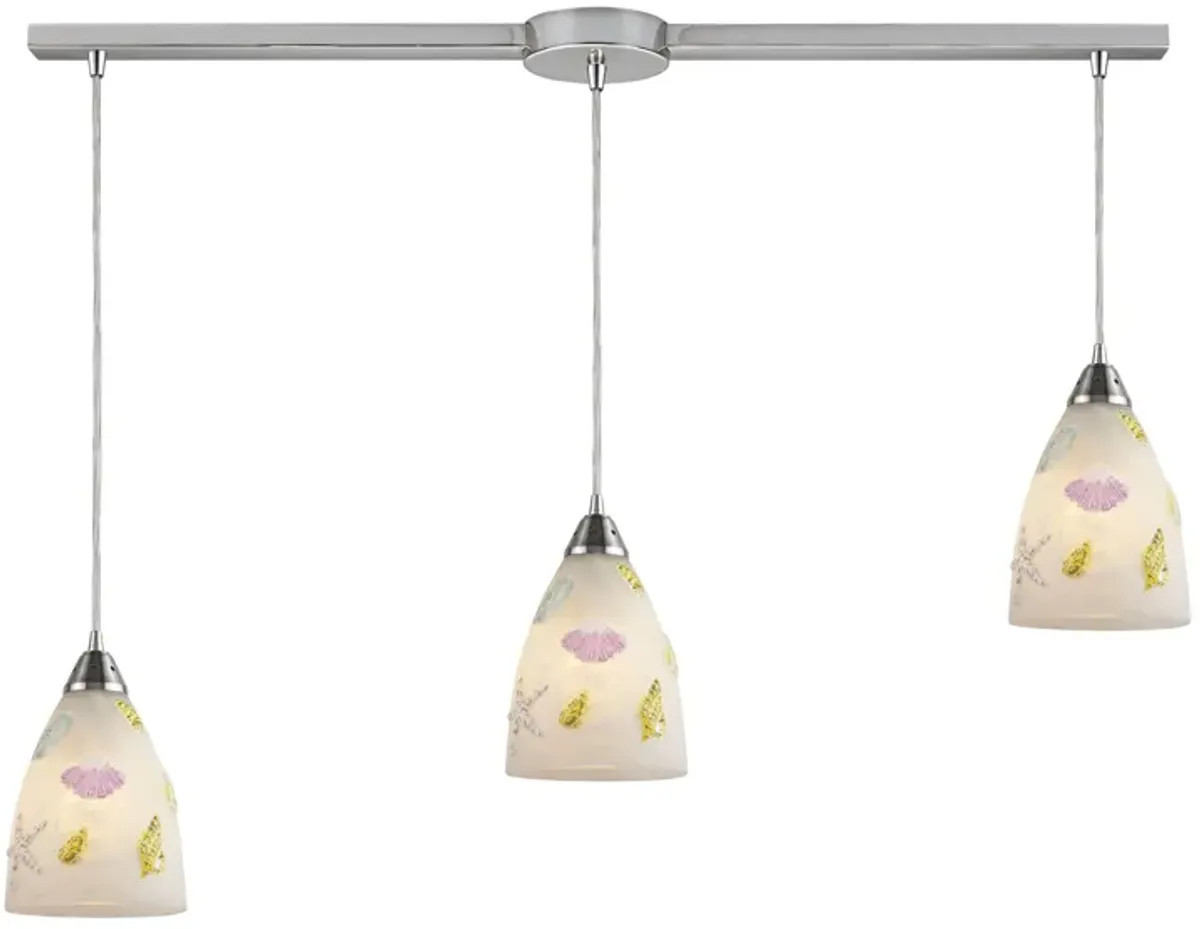 Seashore Mini 3 light slim linear Pendant