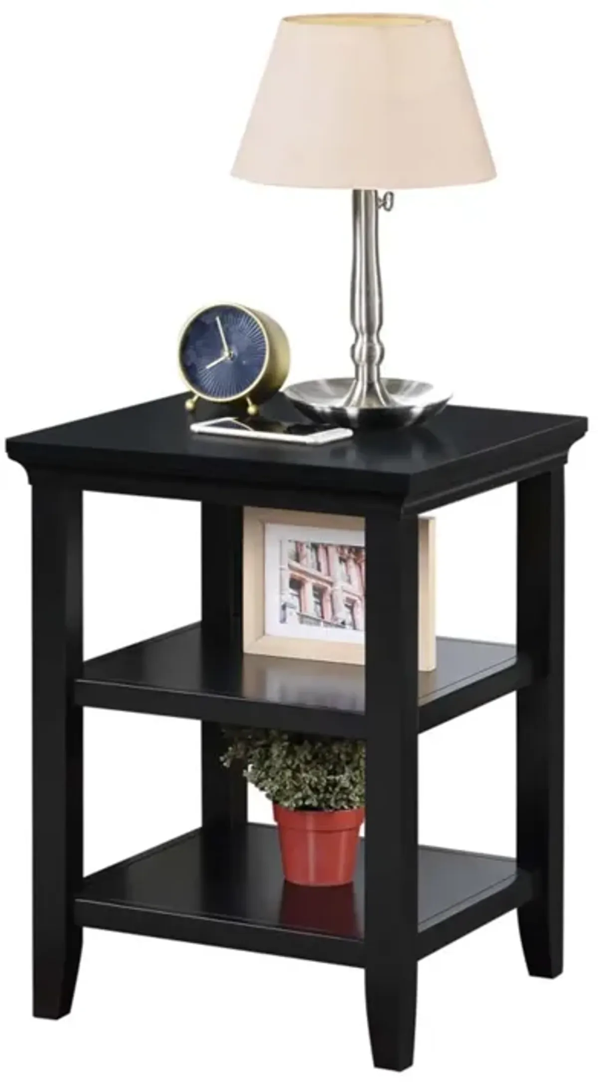 Tribeca End Table with Shelves