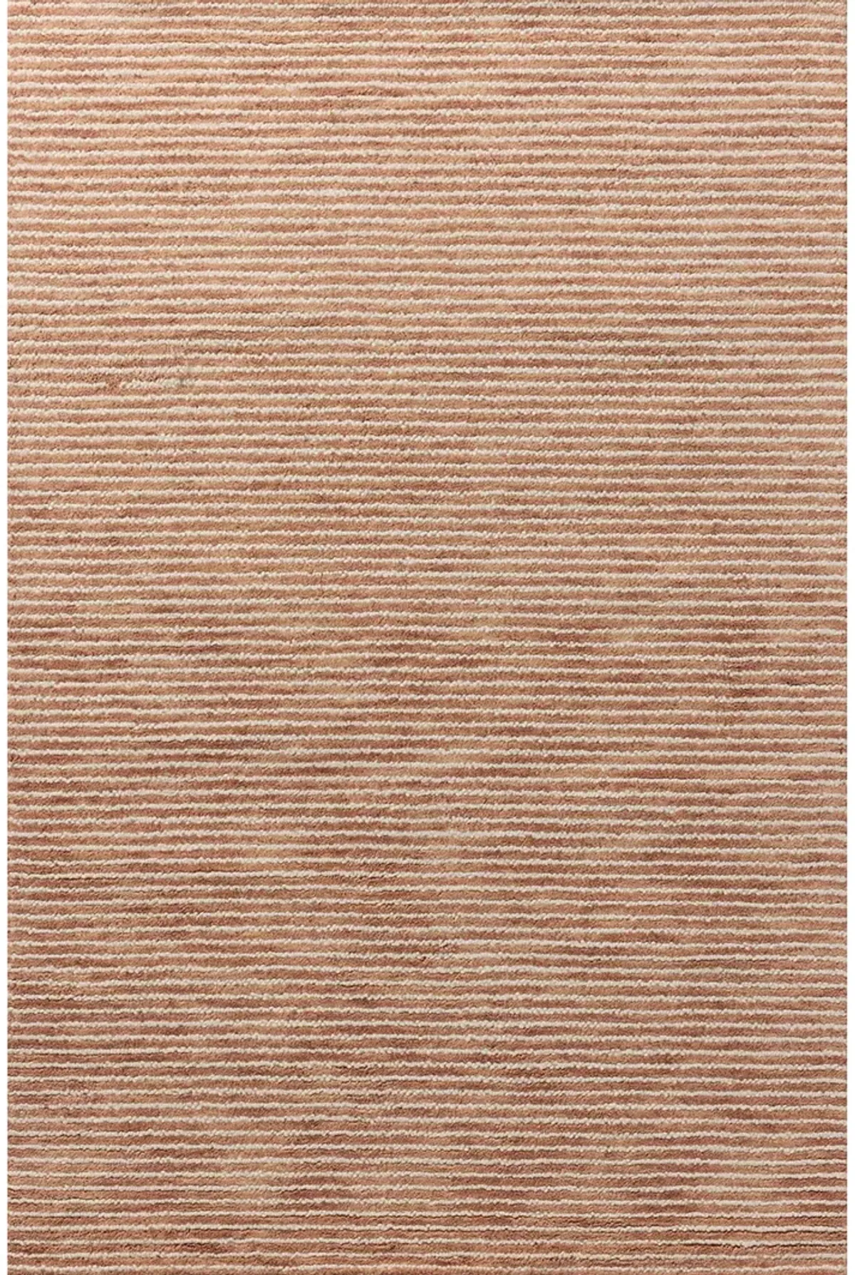 Sunday Terracotta/Ivory 7'9"x7'9" Round Rug