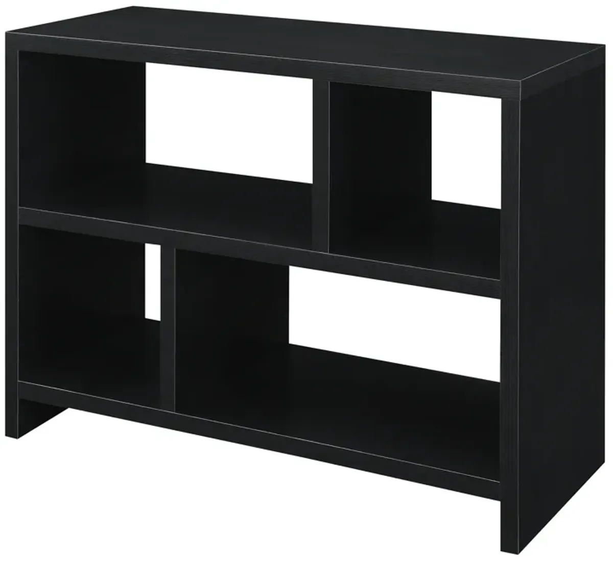 Convenience Concepts Northfield Console 3-Tier Bookcase, Black