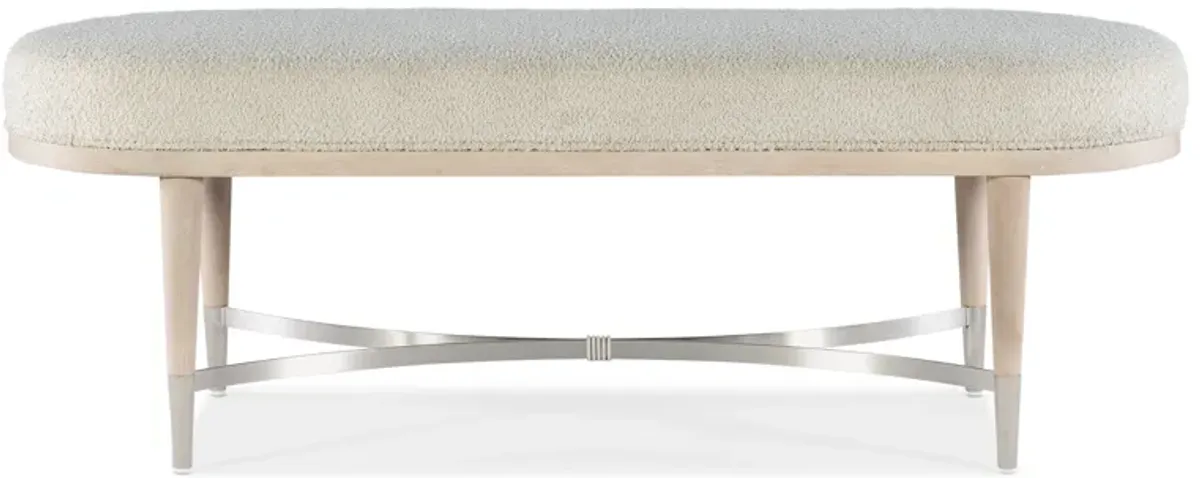 Nouveau Chic Upholstered Bench