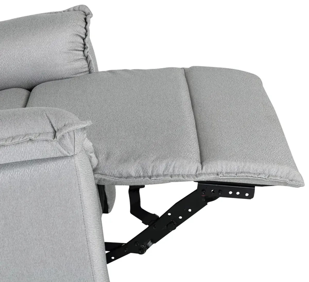 Merax Swivel Upholstered Manual Recliner Chair