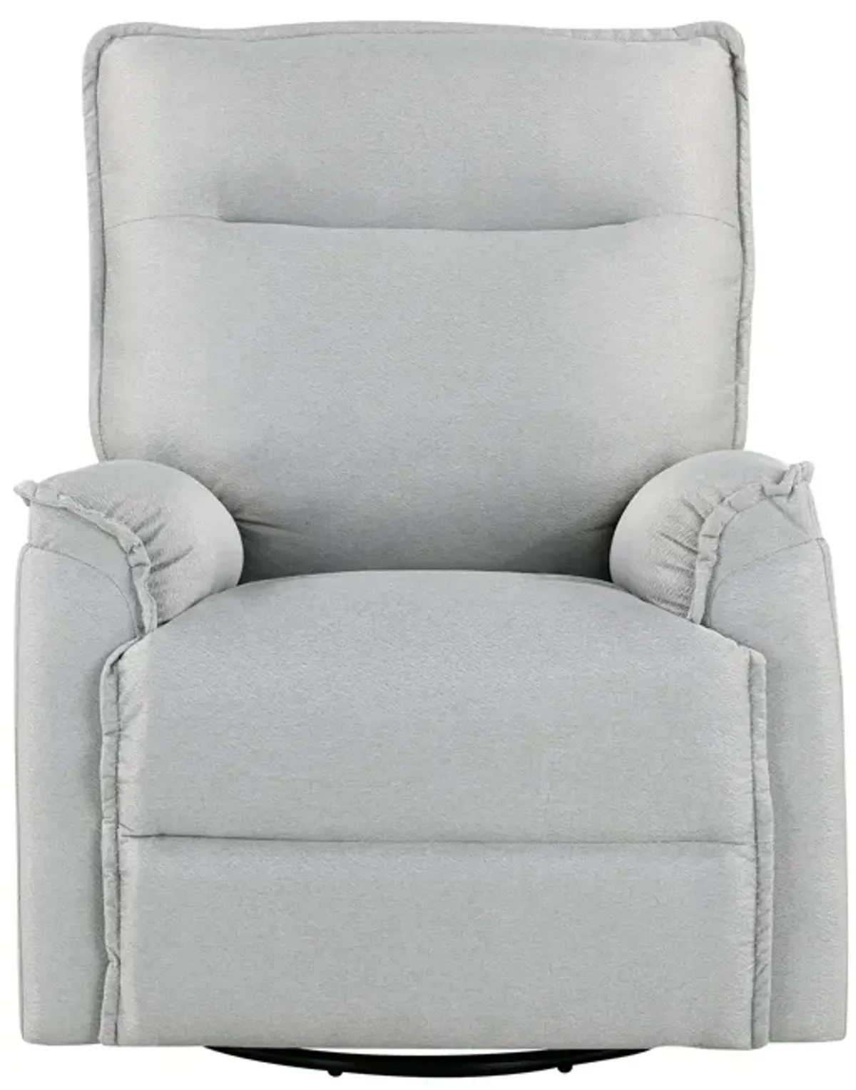 Merax Swivel Upholstered Manual Recliner Chair