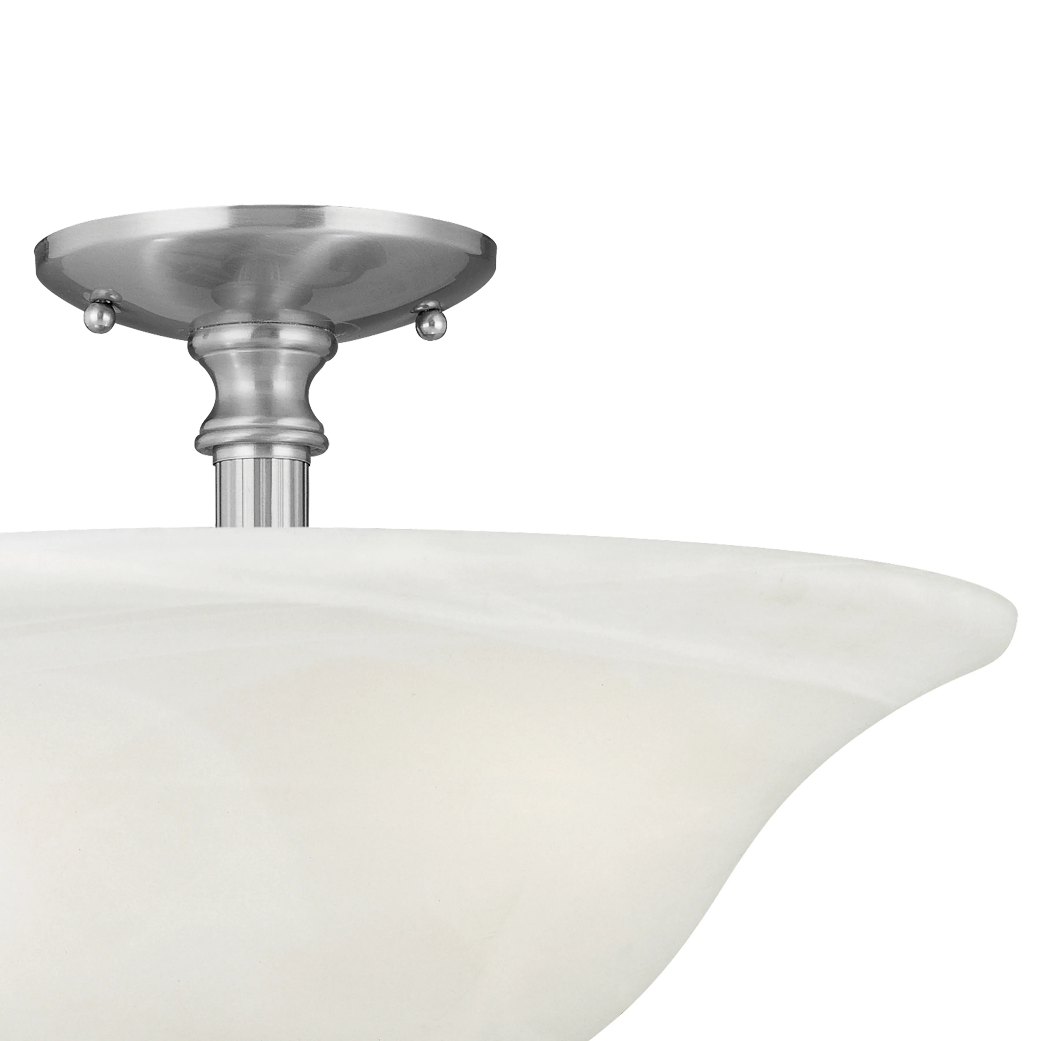 Riva 16'' Wide 3-Light Semi Flush Mount