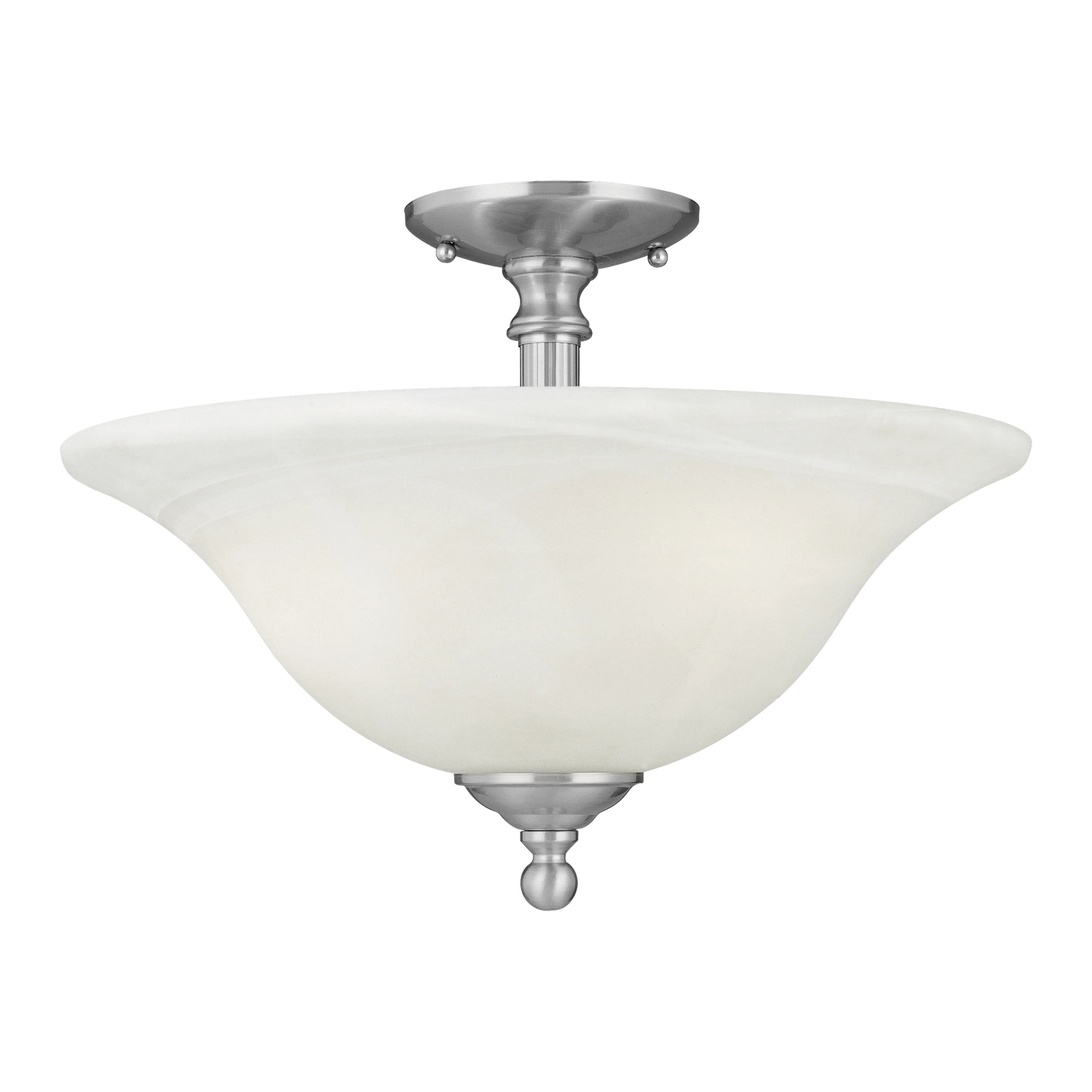 Riva 16'' Wide 3-Light Semi Flush Mount