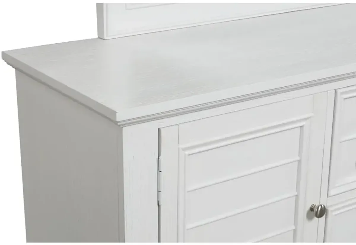 New Classic Furniture Jamestown Dresser- White