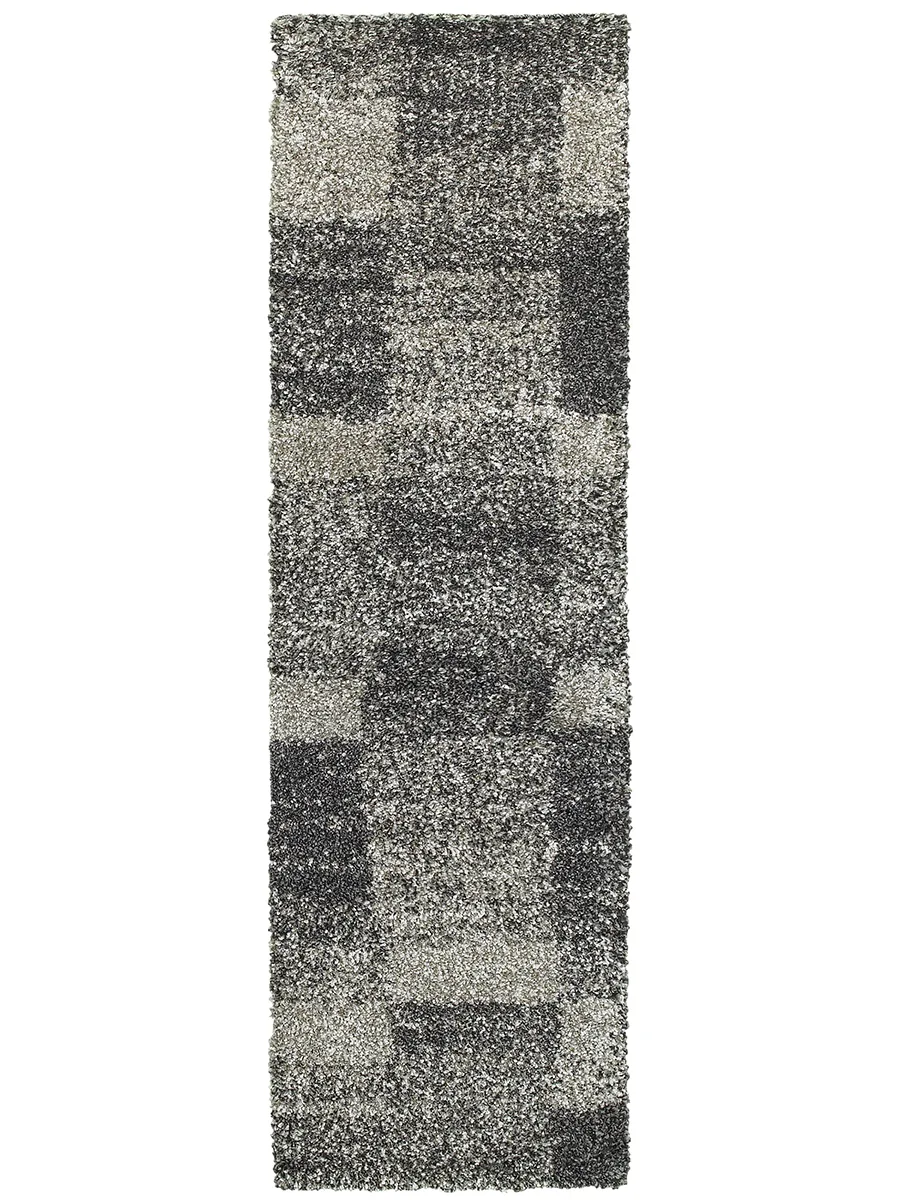 Henderson 2'3" x 7'6" Grey Rug