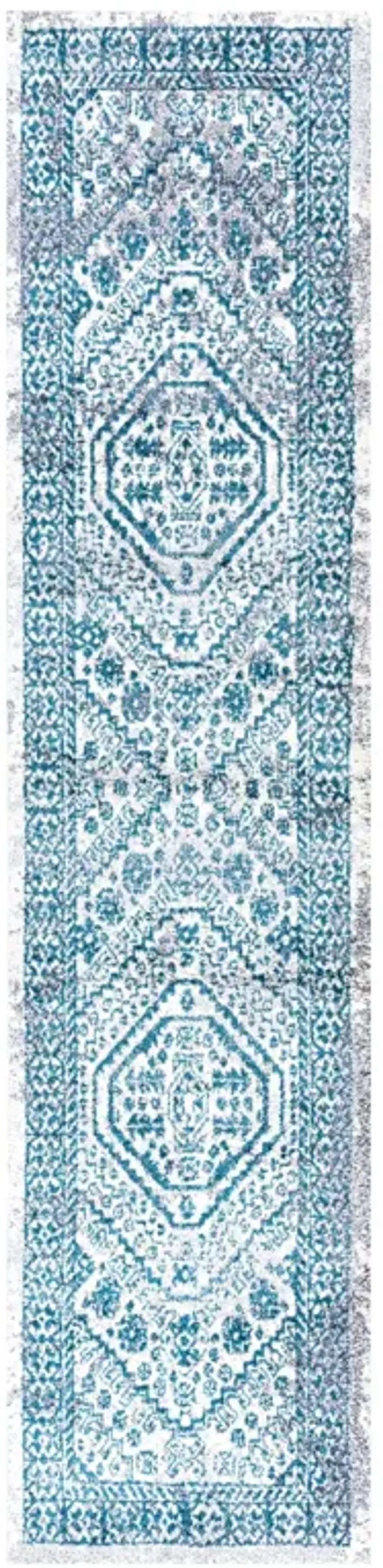 Boho Cottage Medallion Area Rug