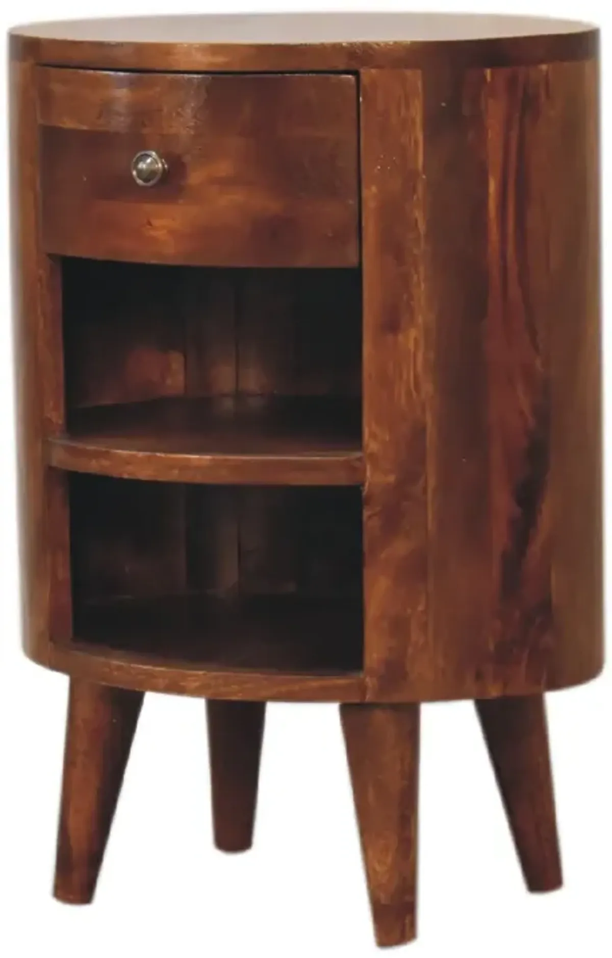 Artisan Furniture Cortez Chestnut 1 Drawer Solid Wood Nightstand