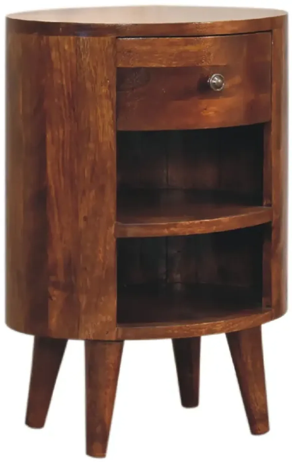 Artisan Furniture Cortez Chestnut 1 Drawer Solid Wood Nightstand