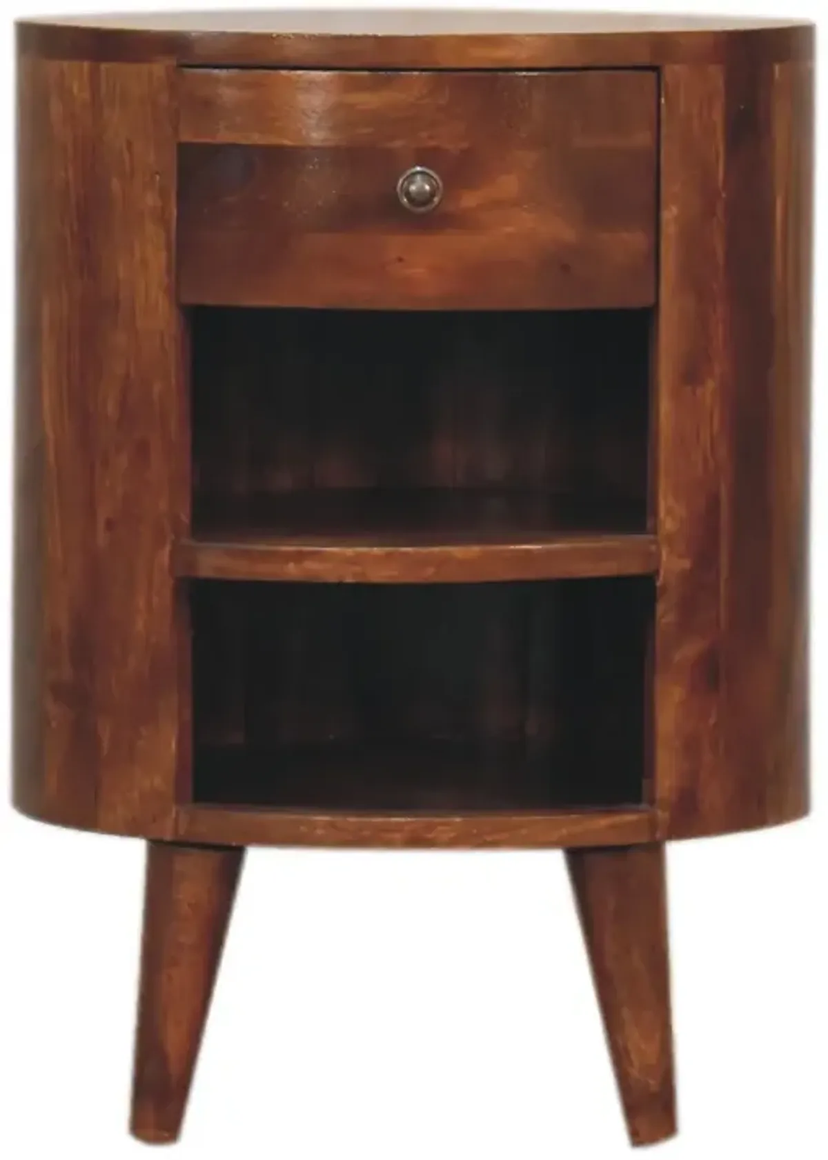 Artisan Furniture Cortez Chestnut 1 Drawer Solid Wood Nightstand