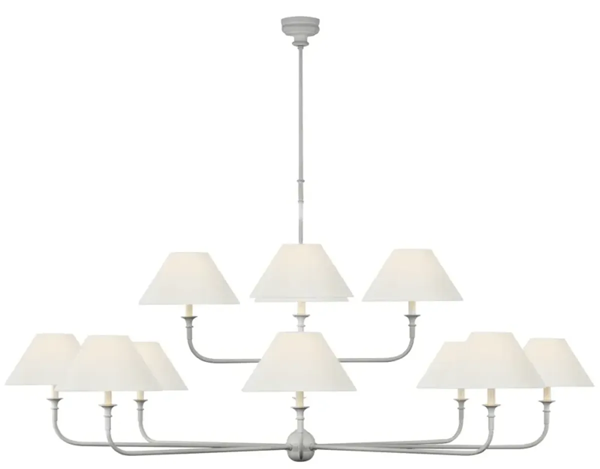 Piaf Oversized 2 Tier Chandelr