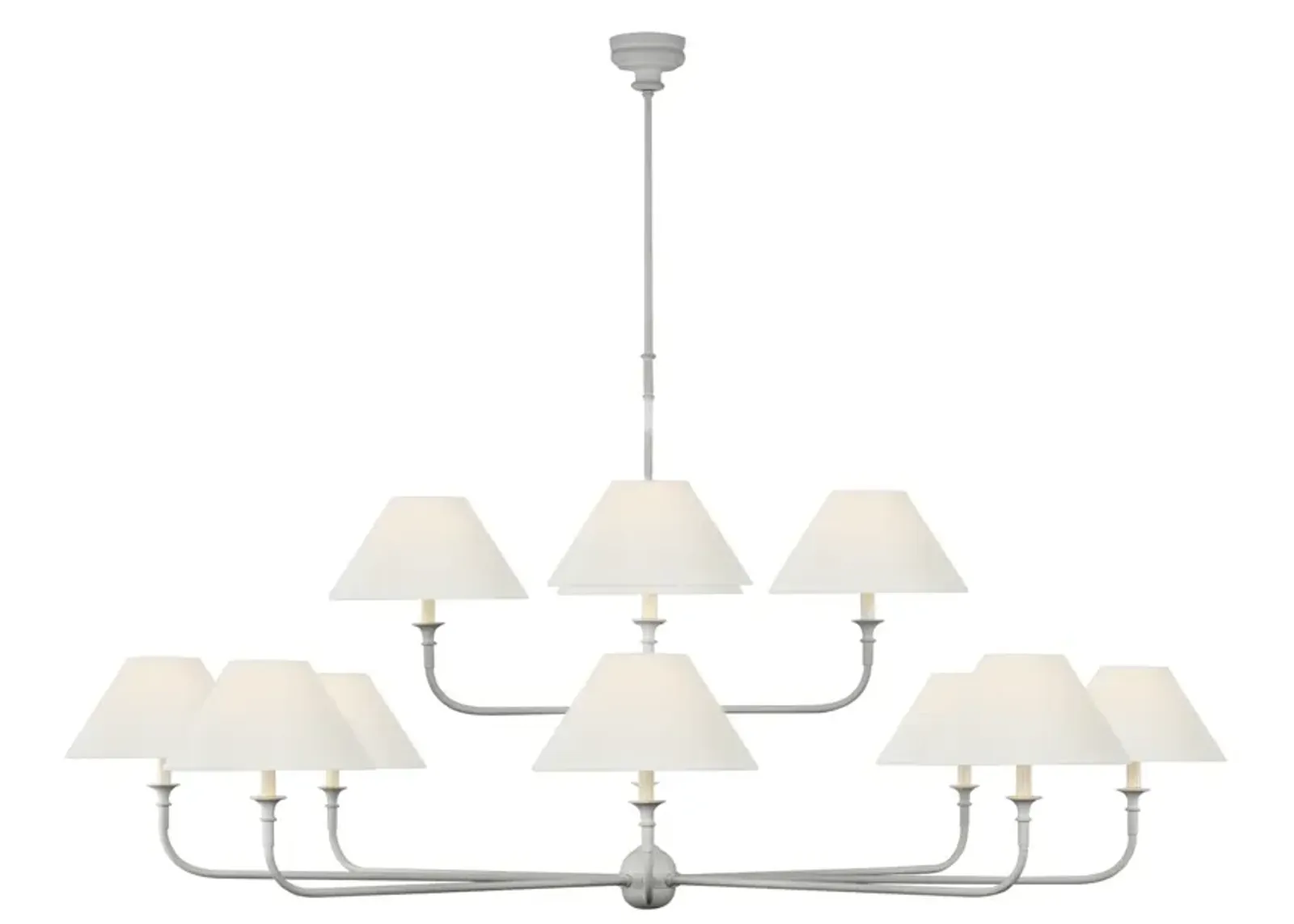 Piaf Oversized 2 Tier Chandelr