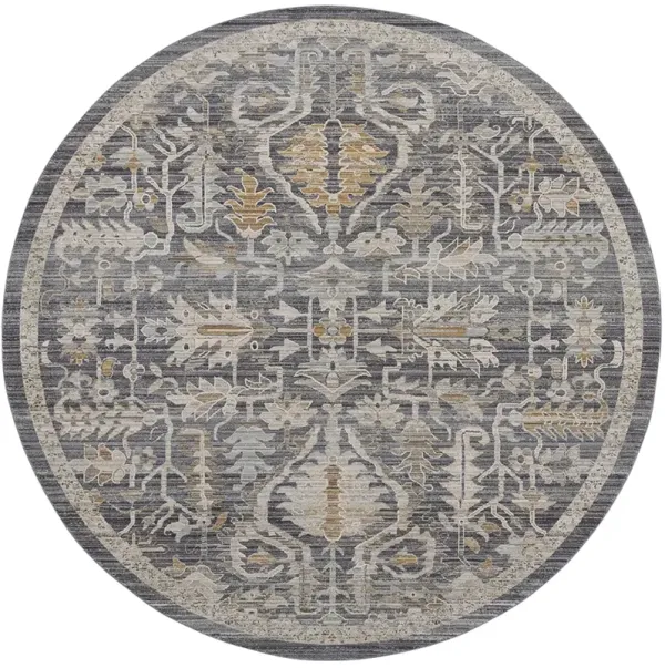 Lynx LNX02 Navy/Multicolor 5'3" x 7'10" Rug