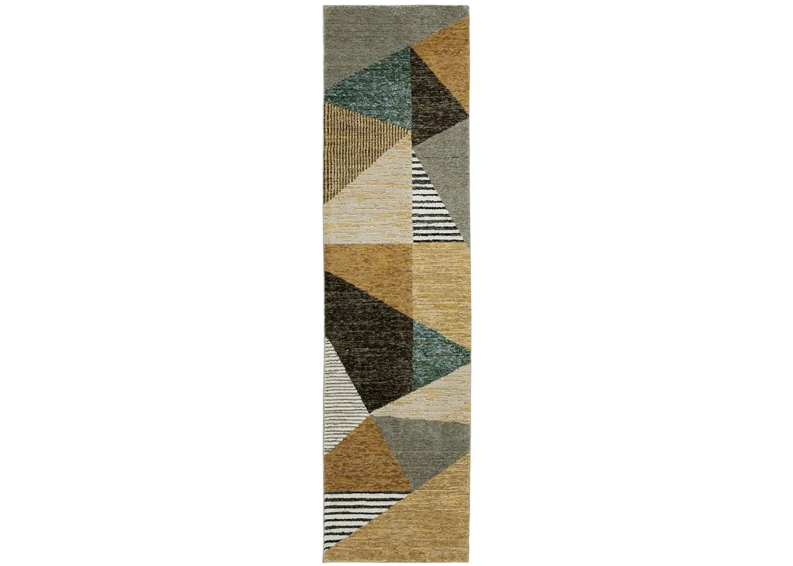 Strada 2'3" x 8' Gold Rug