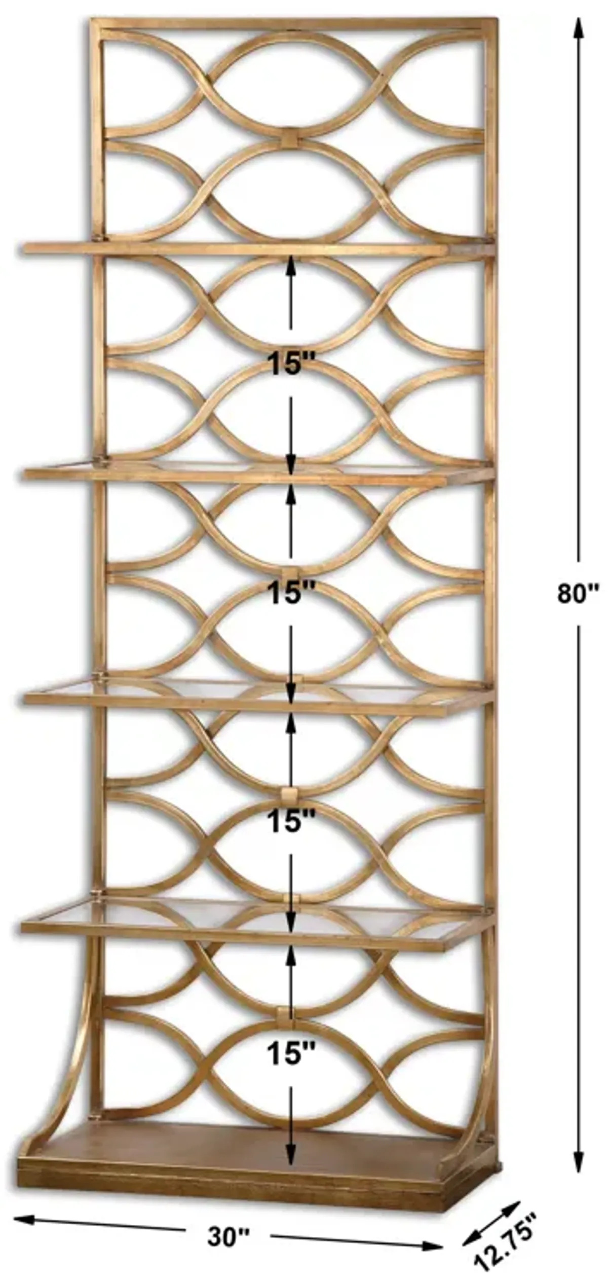 Lashaya Gold Etagere