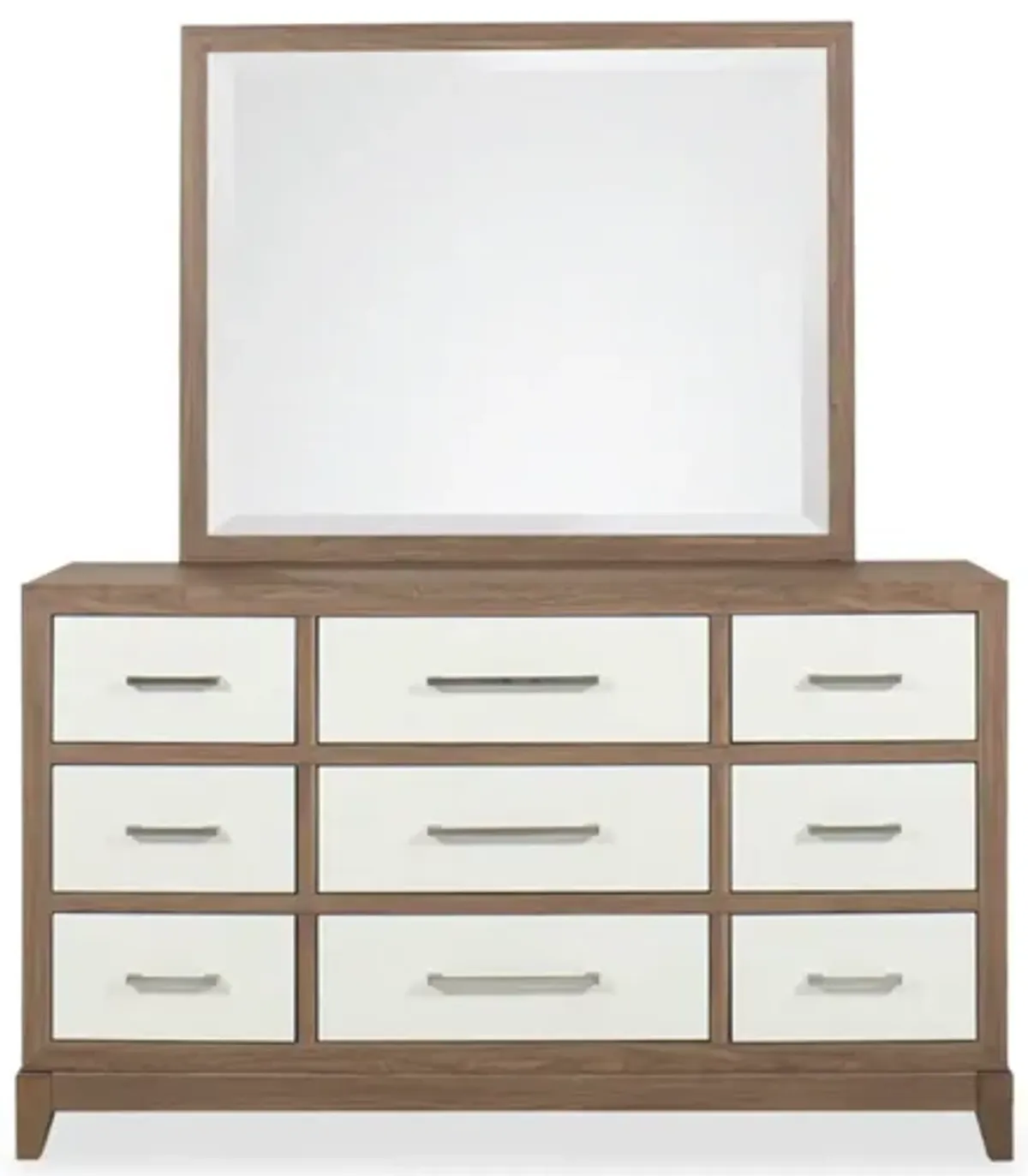 Calverson 9-Drawer Dresser with Mirror