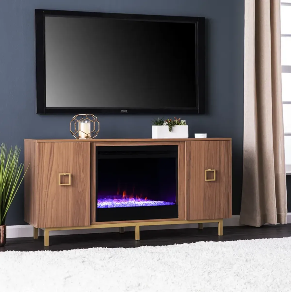 Savanna Color Changing Fireplace