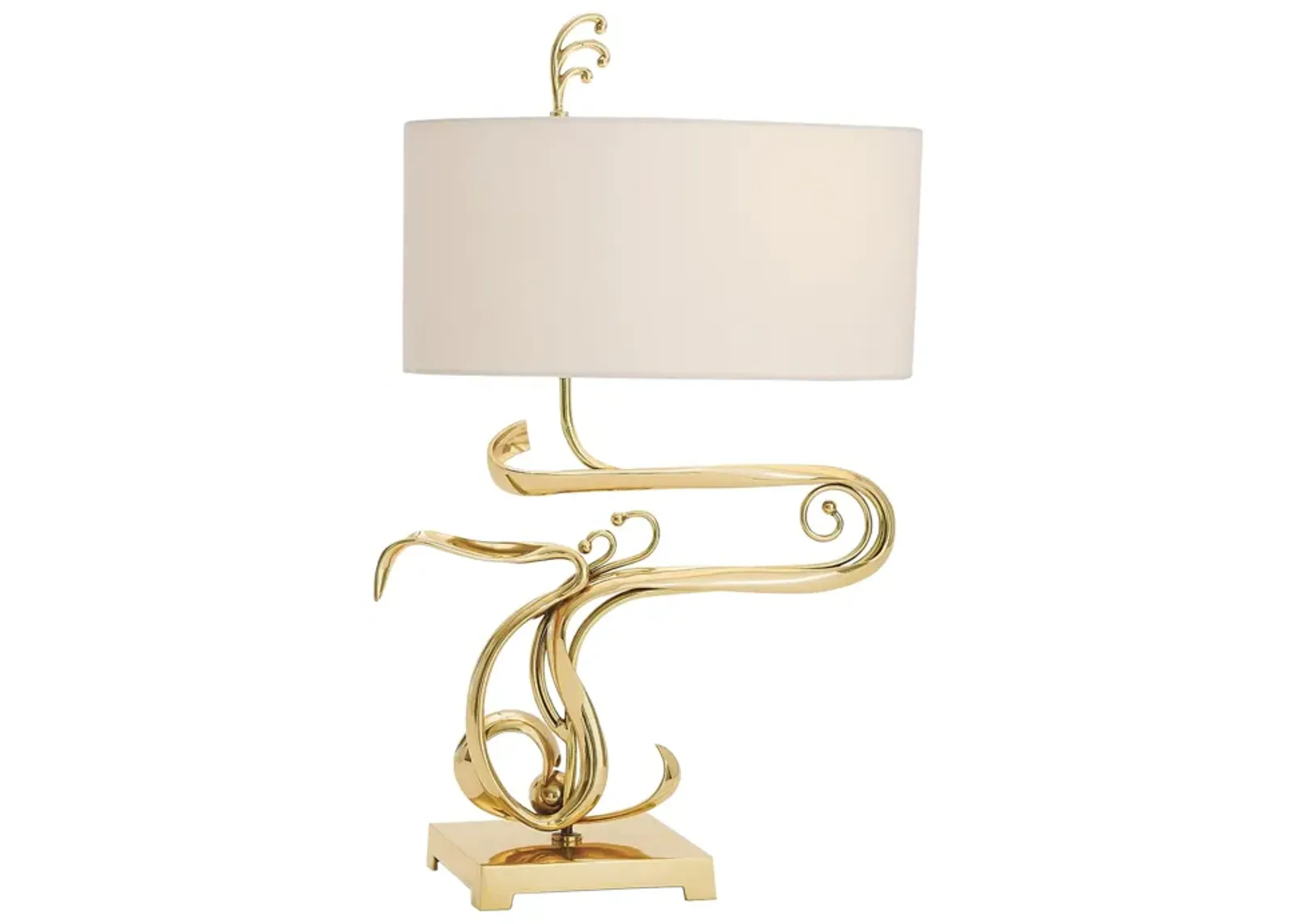 Fete Brass Table Lamp