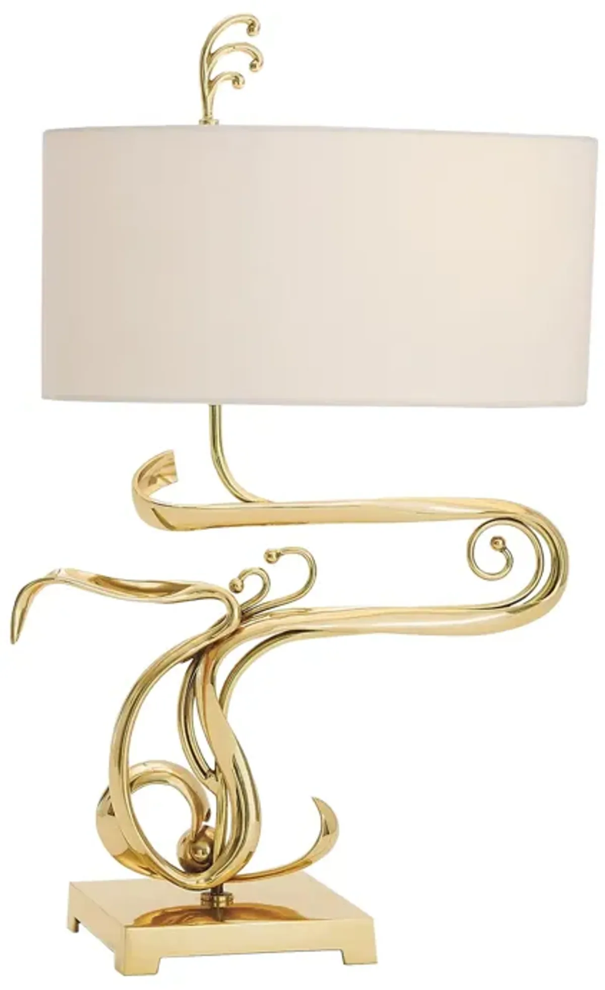 Fete Brass Table Lamp