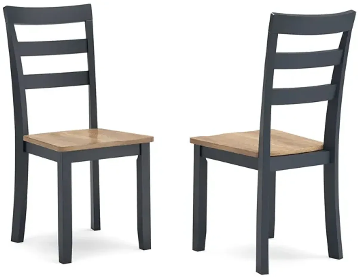 Gesthaven Dining Chair- Blue