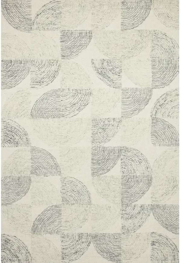 Milo MLO03 Slate/Denim 5' x 7'6" Rug