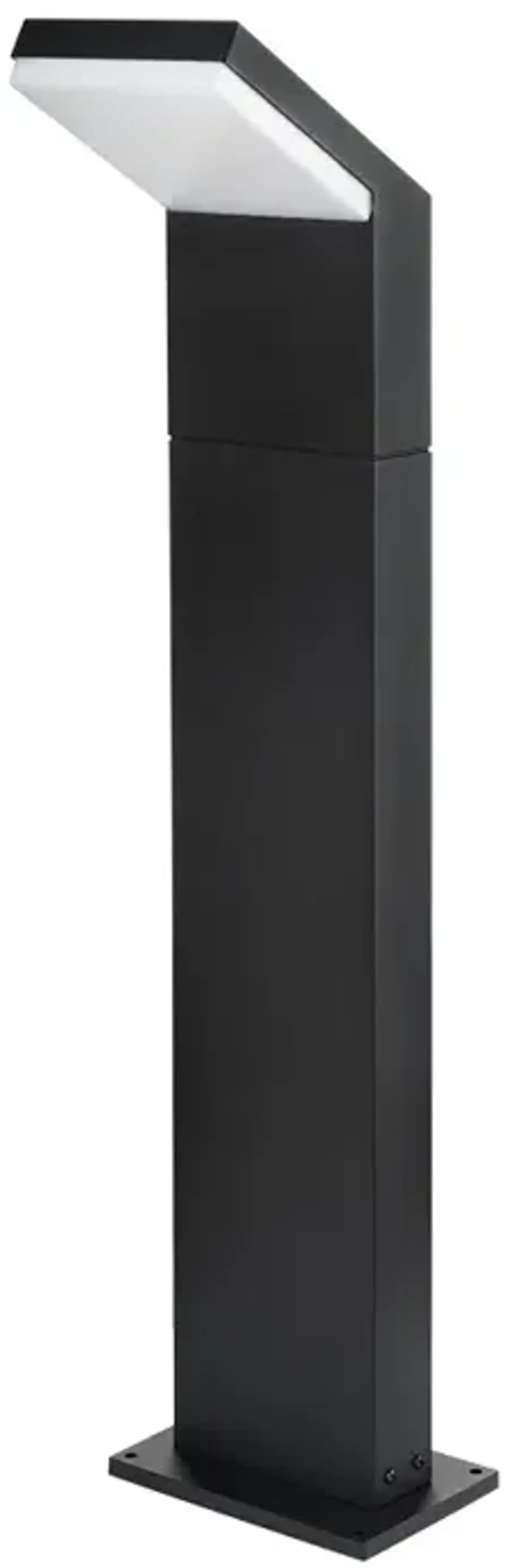 VONN Lighting Modern 10-Watt Integrated LED Outdoor Bollard in Matte Black