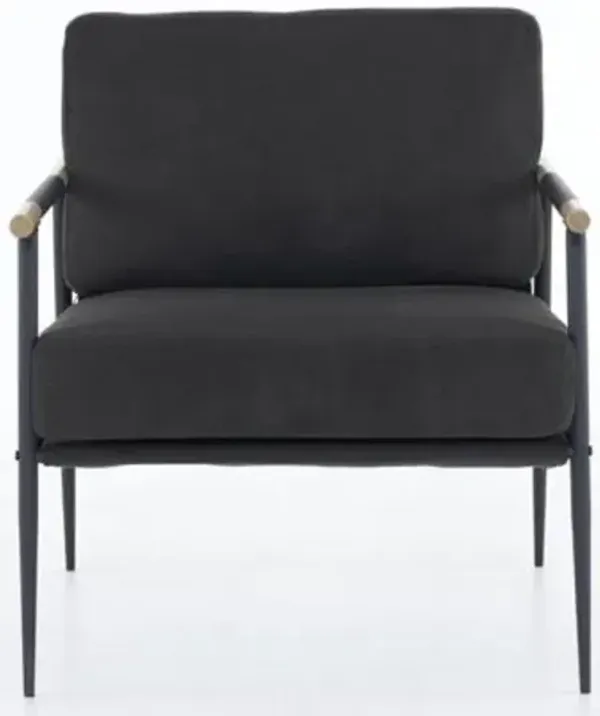 Leisure Lounge Armchair Upholstered Comfy Side Chair for Living Room & Bedroom