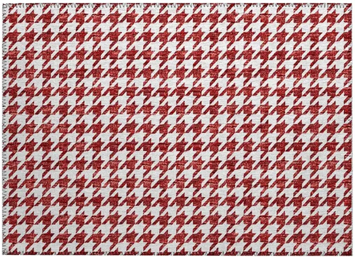 Hinton HN1 Red 20" x 30" Rug