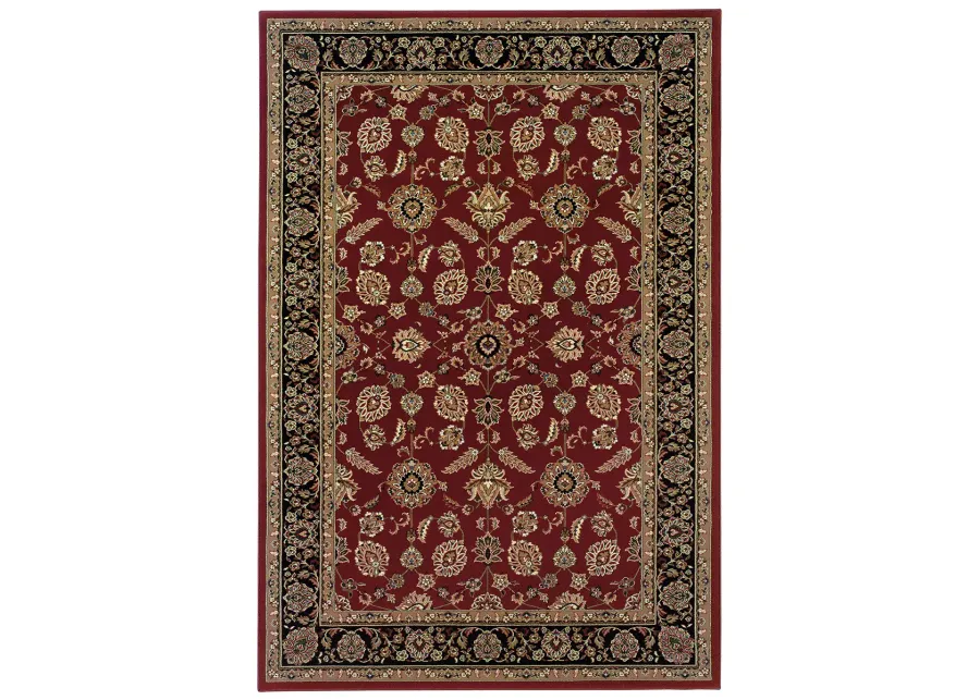 Ariana 8' Red Rug