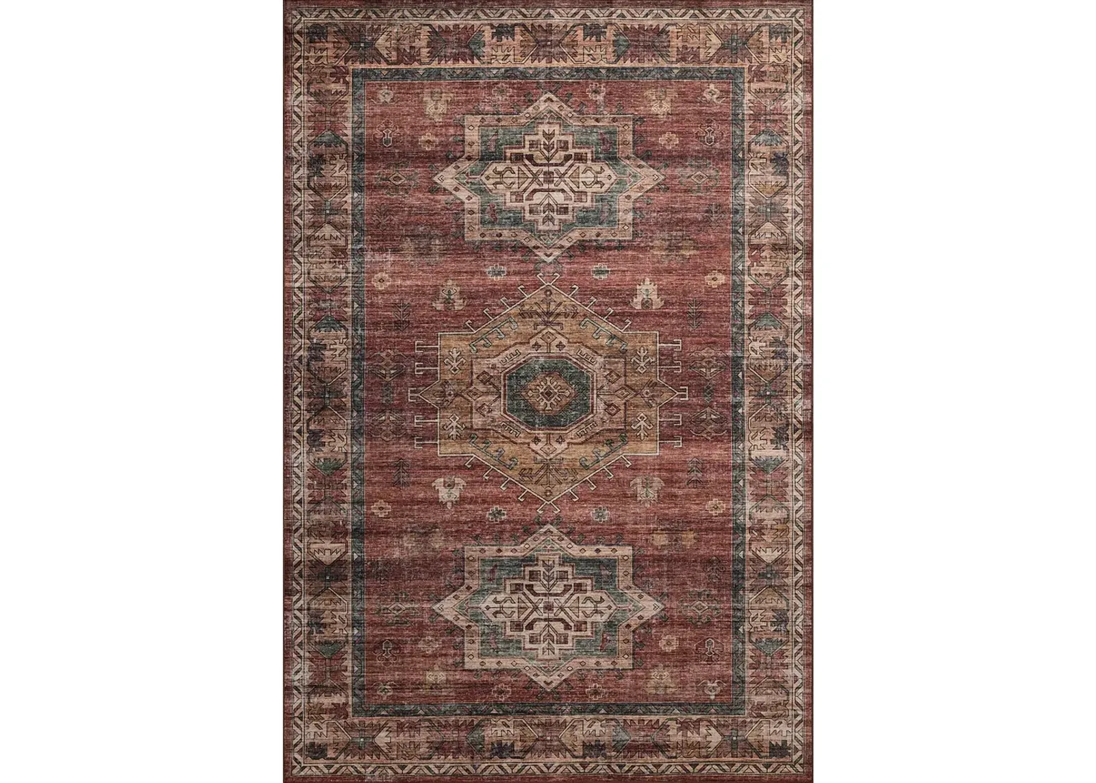 Anniston Spice/Multi 6'x6' Round Rug