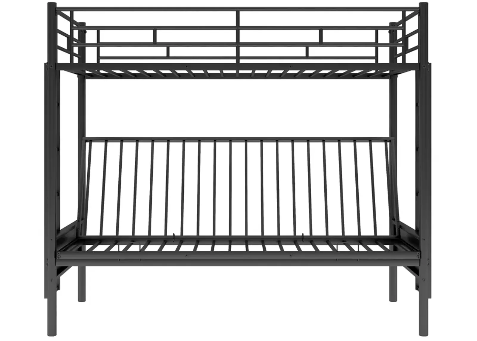 Merax Metal Black Bunk Bed