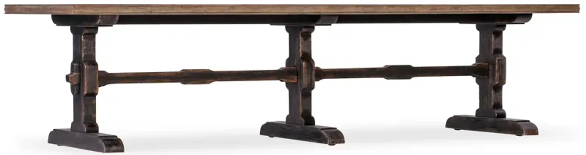 Americana Trestle Rectangle Cocktail Table