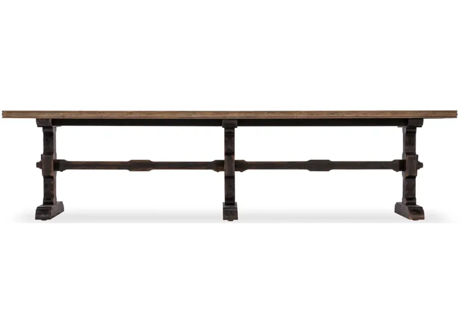 Americana Trestle Rectangle Cocktail Table