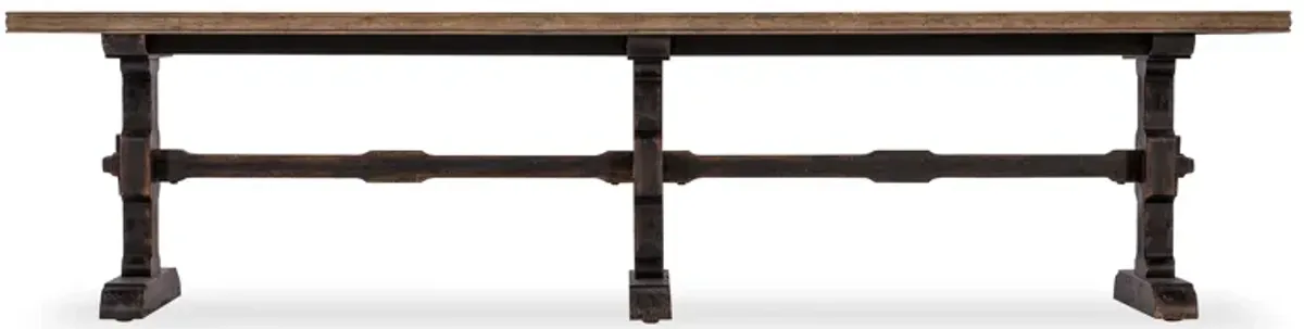 Americana Trestle Rectangle Cocktail Table