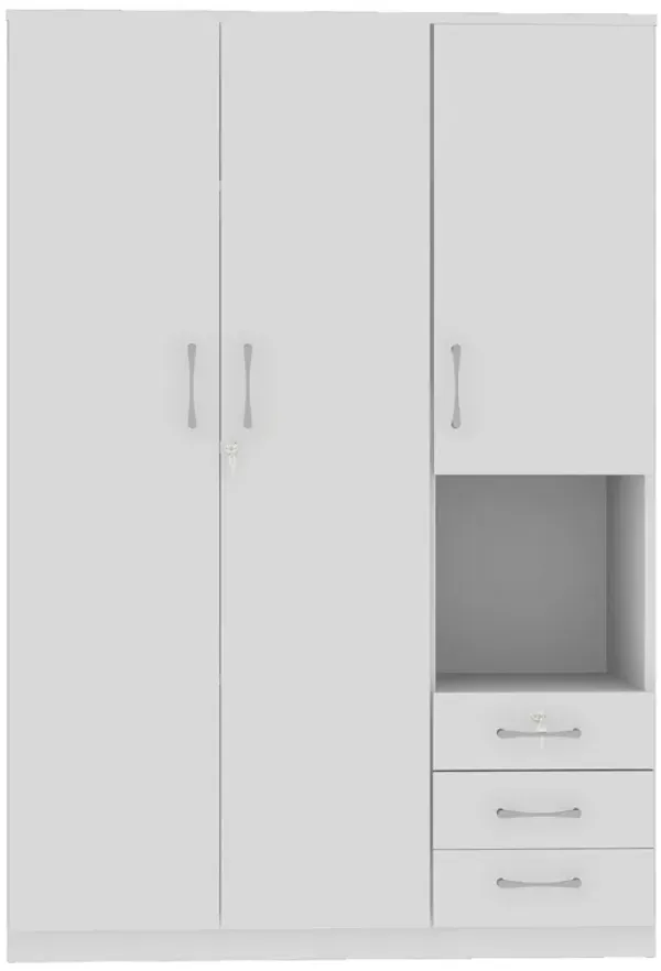 Merax Wooden Wardrobe Closet with 2 Doors