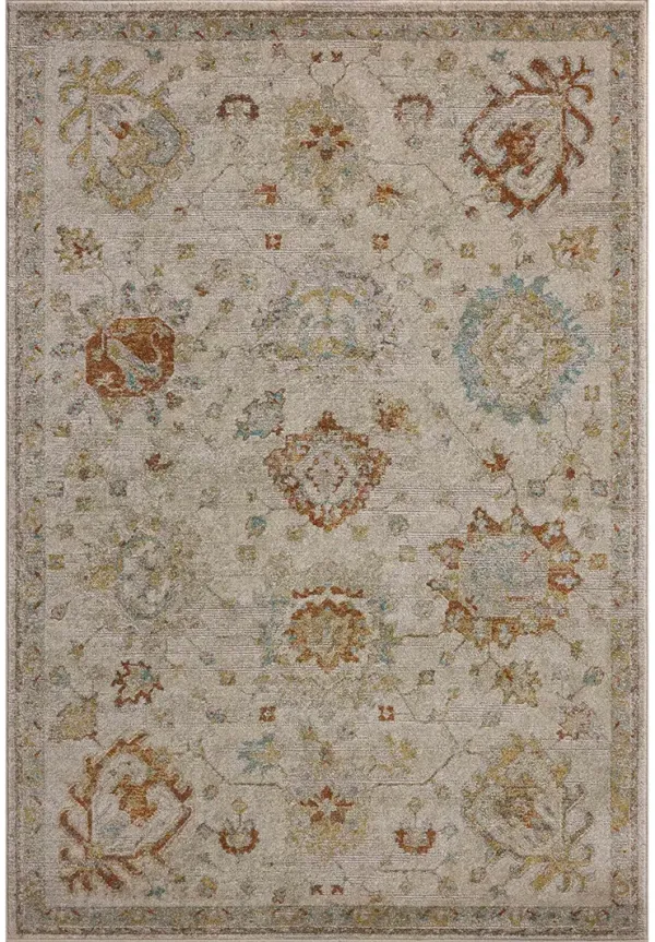 Mona MOA02 Oatmeal/Multi 11'6" x 15'6" Rug by Magnolia Home by Joanna Gaines x Loloi