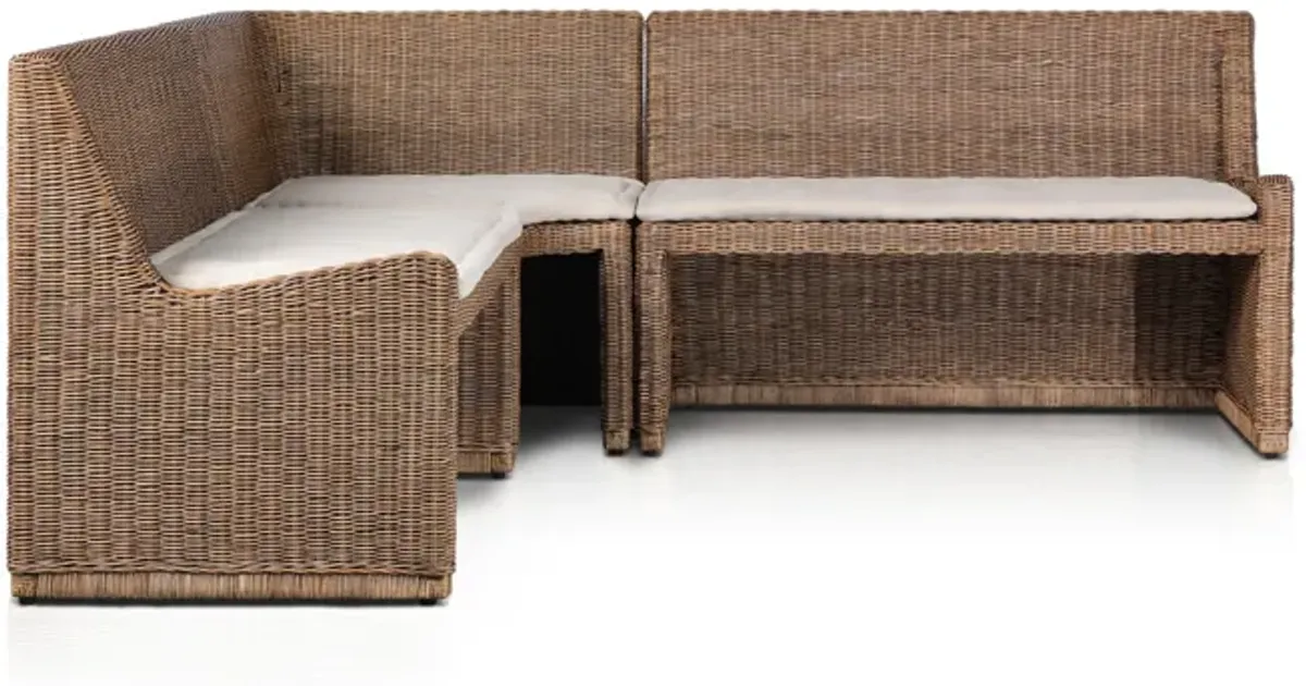 Senna 83" L-Shaped Dining Banquette