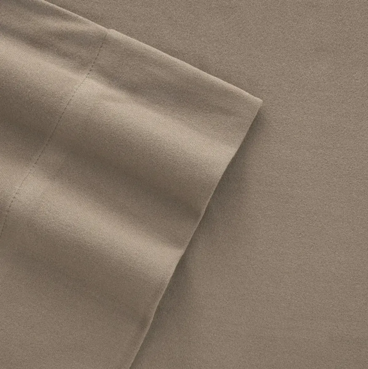 Micro Flannel Solid Color Deep-Pocket Sheet Set