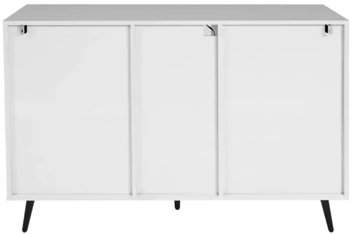 White High Gloss Sideboard with LED Light