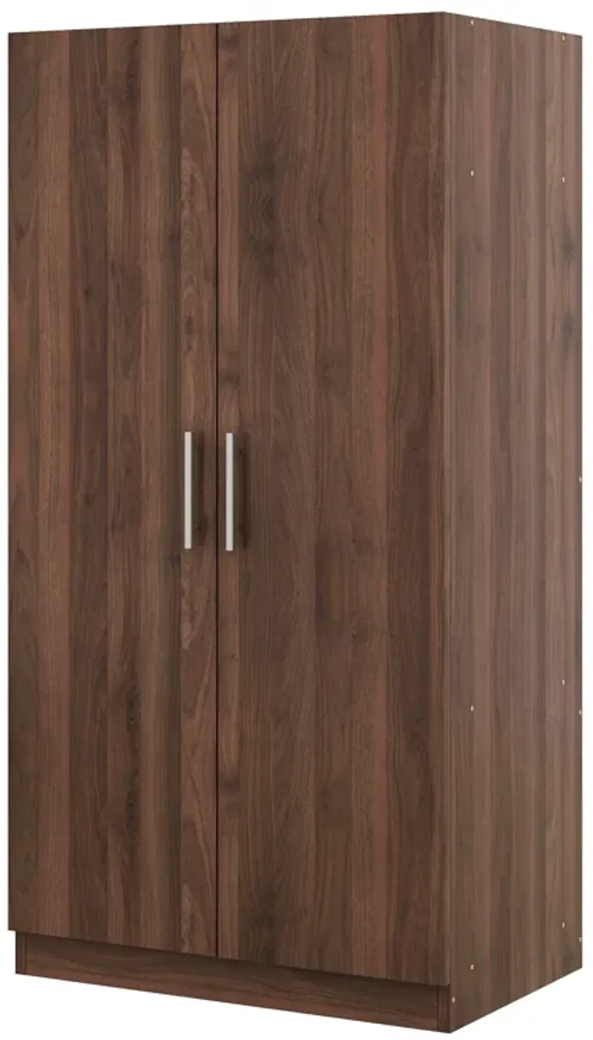 Merax 2-Door Wooden Wardrobe Armoire with 3 Storage Shelves