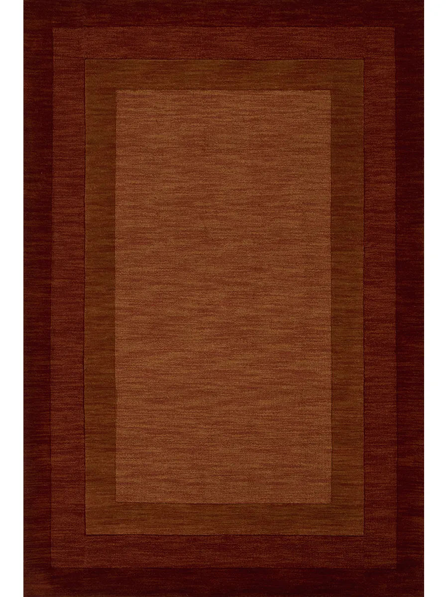 Hamilton HM01 Rust 7'10" x 11' Rug