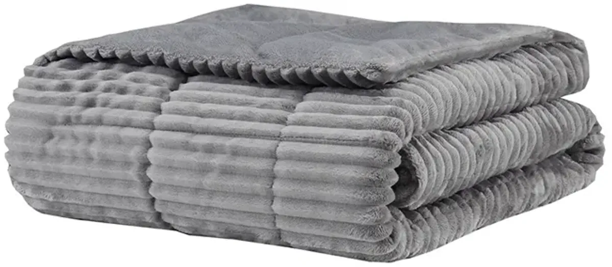 Gracie Mills Hendricks Oversized Plush Down Alternative Throw Blanket